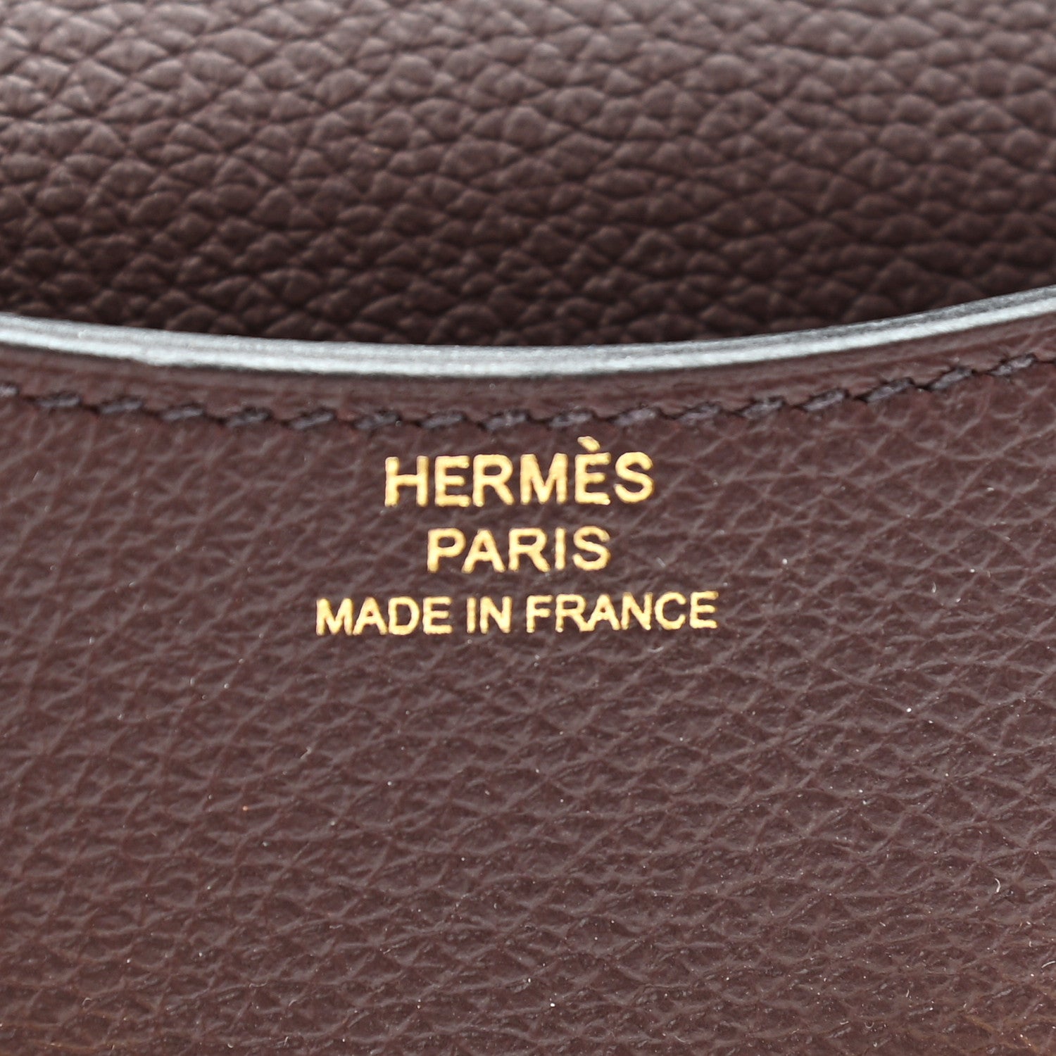 Hermes Evercolor Constance Slim Wallet Rouge Sellier 7 of 9