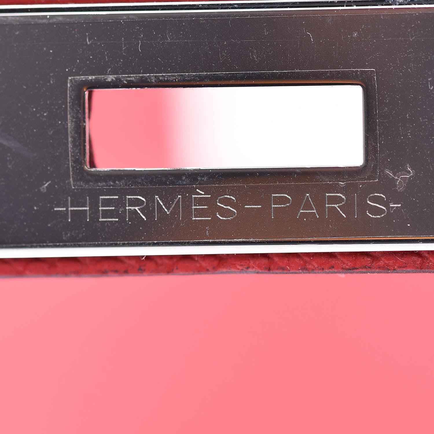 Hermes Epsom Horseshoe Birkin 30 Rouge Casaque Gris Mouette 25 of 36