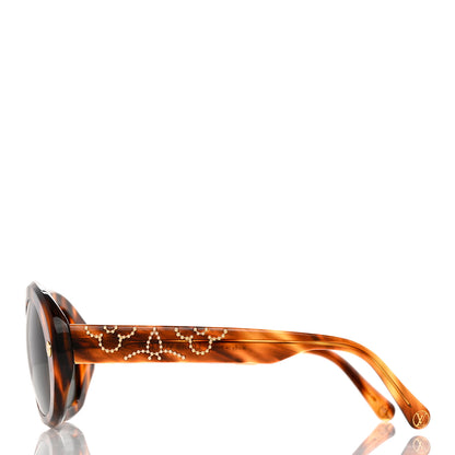 Louis Vuitton Studded La Piscine Sunglasses Z1050U Tortoise 3 of 14