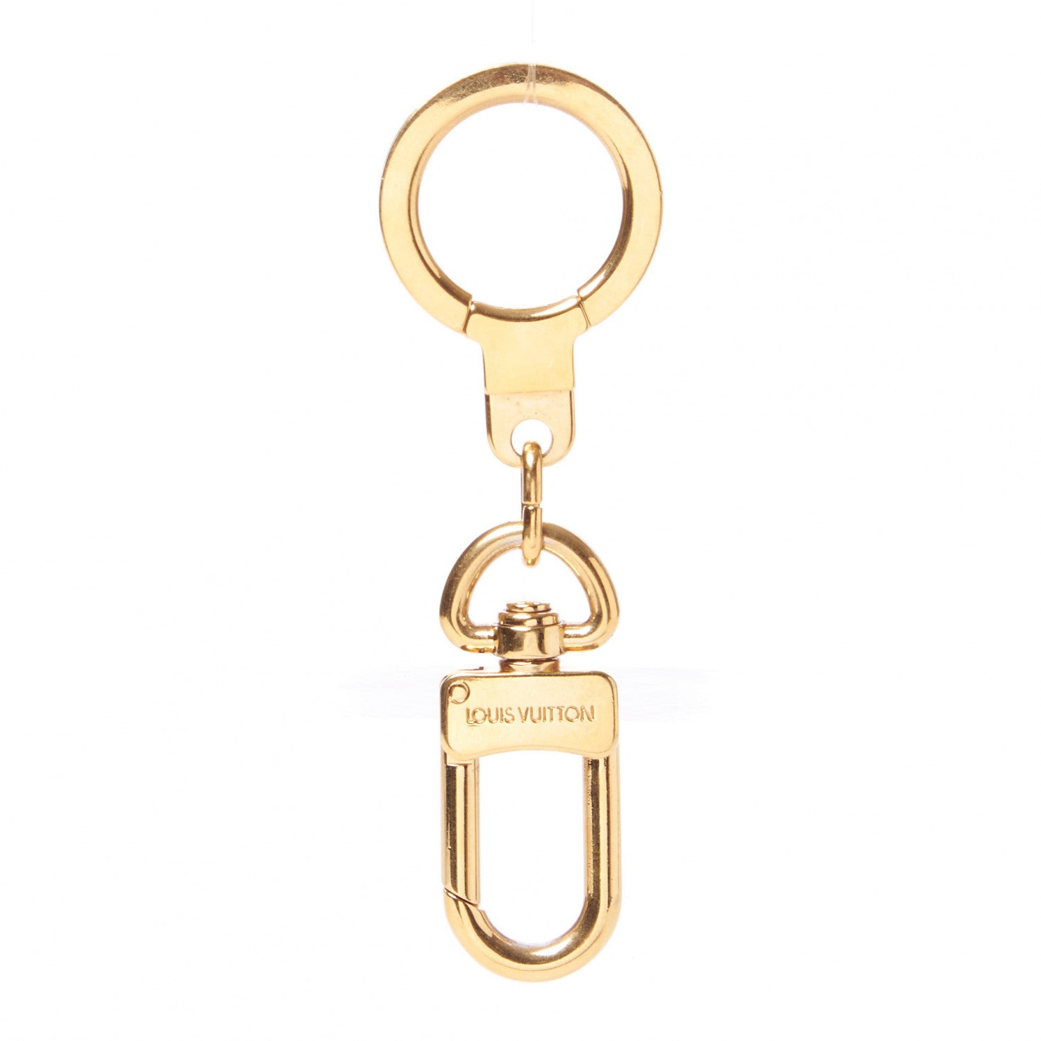 Louis Vuitton Pochette Extender Key Ring Gold 1 of 4