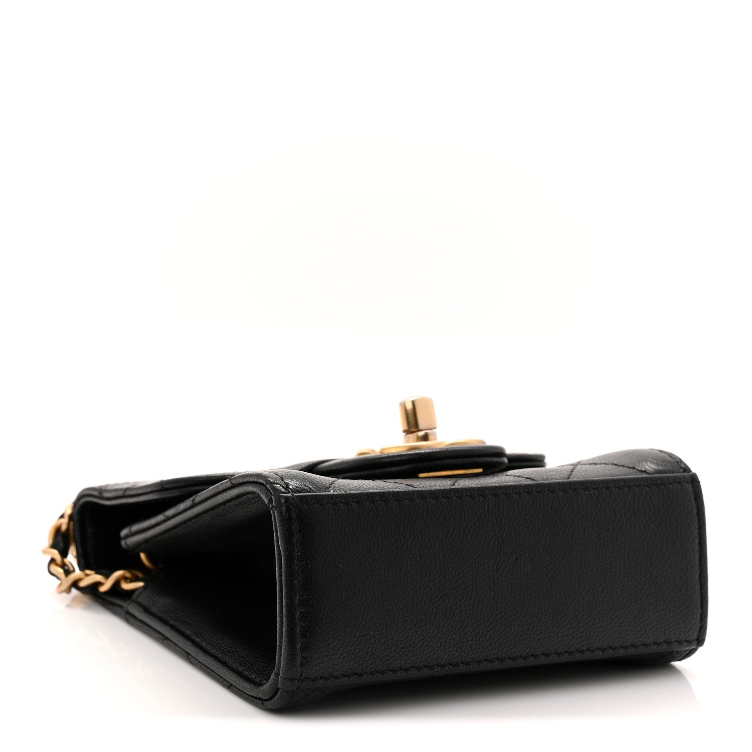 Chanel Lambskin Quilted Chic Pearls Flap Black 1781858 – FASHIONPHILE