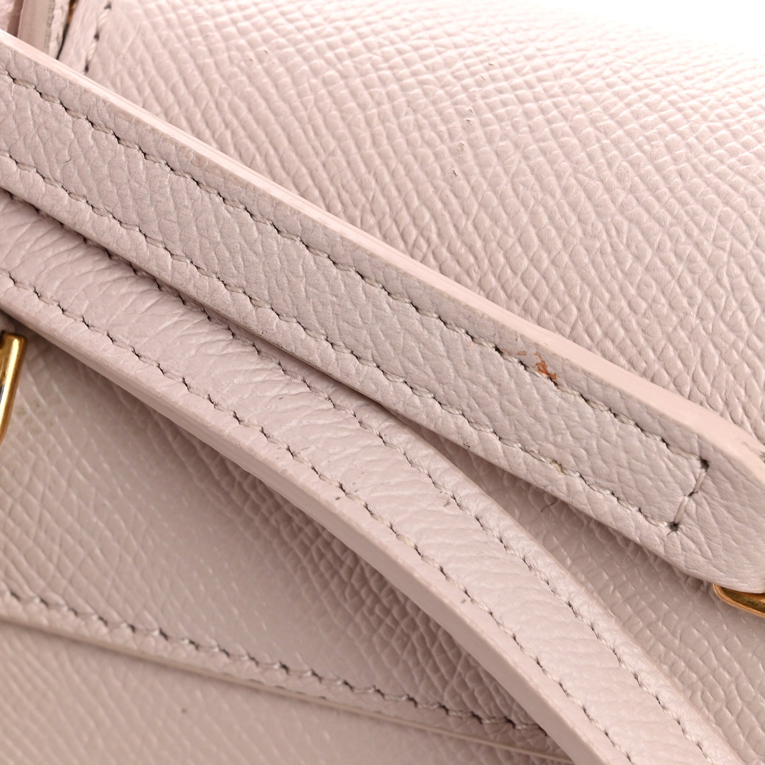 Celine Grained Calfskin Nano Belt Bag Peony 14 of 16
