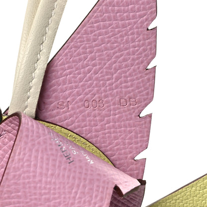 Hermes Epsom Swift Chevre Mysore Birdy Bag Charm Mauve Sylvestre Jaune Bourgeon Bleu De France Menthe Gold Craie 4 of 5