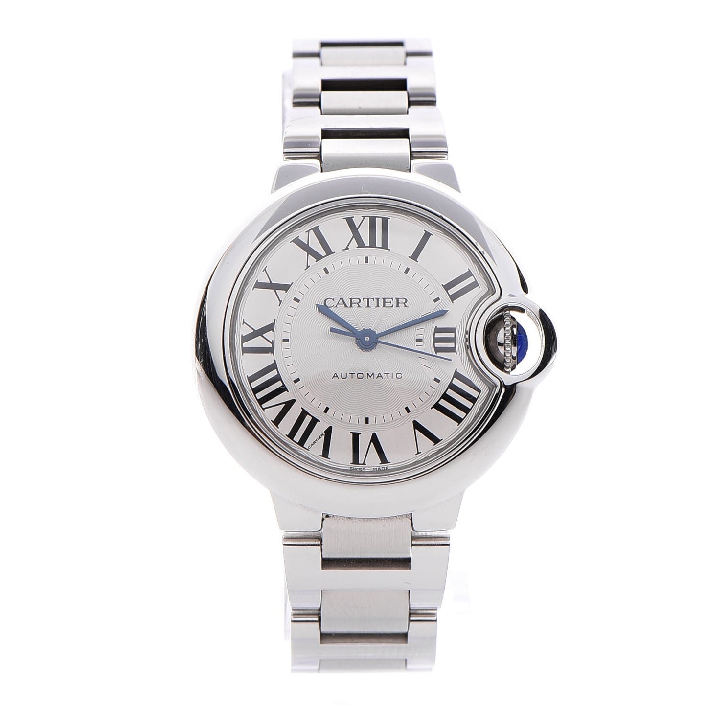 Stainless Steel 33mm Ballon Bleu De Automatic Watch
