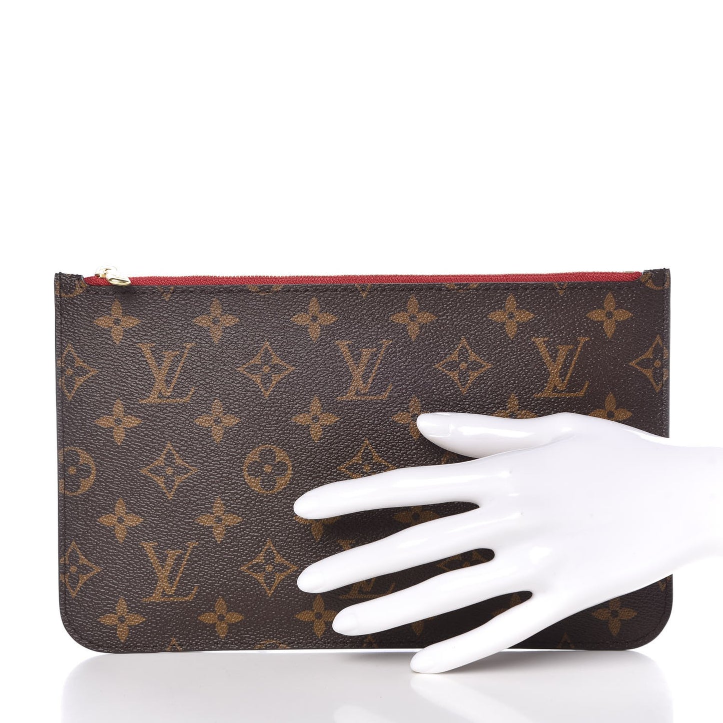 Monogram Neverfull MM GM Pochette Cherry