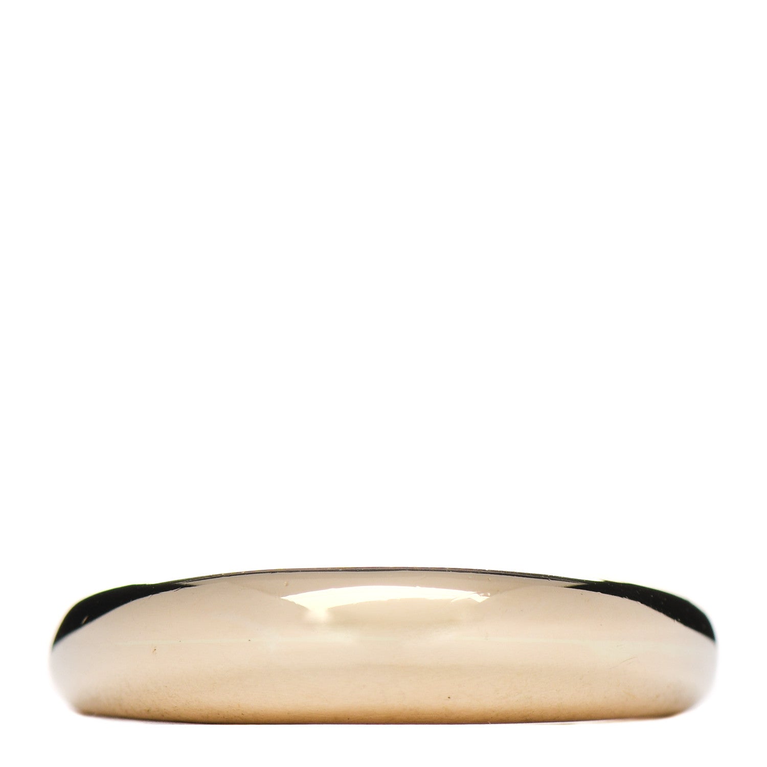 David Yurman 18K Yellow Gold Pure Form Single Stack Ring 54 6.75 1 of 4