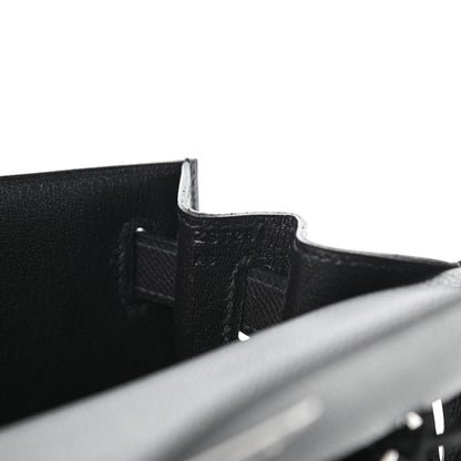 Hermes Epsom Kelly Sellier 28 Black 7 of 11