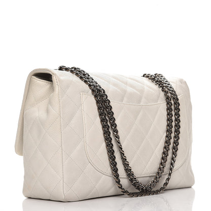 Chanel Caviar Quilted 2.55 Reissue 226 Flap White 4 of 20
