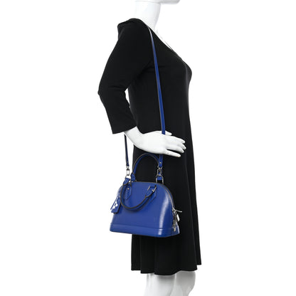 Louis Vuitton Epi Alma BB Indigo 2 of 12