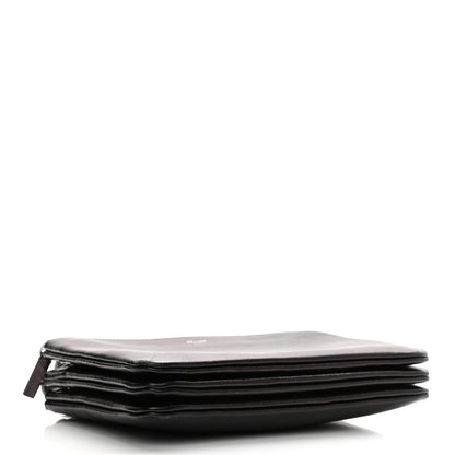 Celine Lambskin Small Trio Crossbody Bag Black 4 of 11