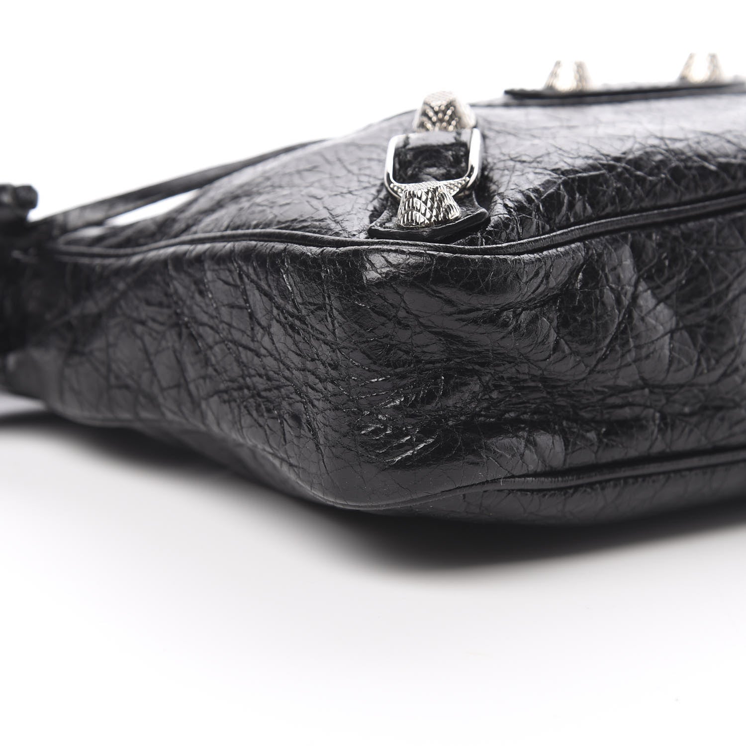 Balenciaga Agneau Giant 12 Silver Hardware Hip Black 9 of 10