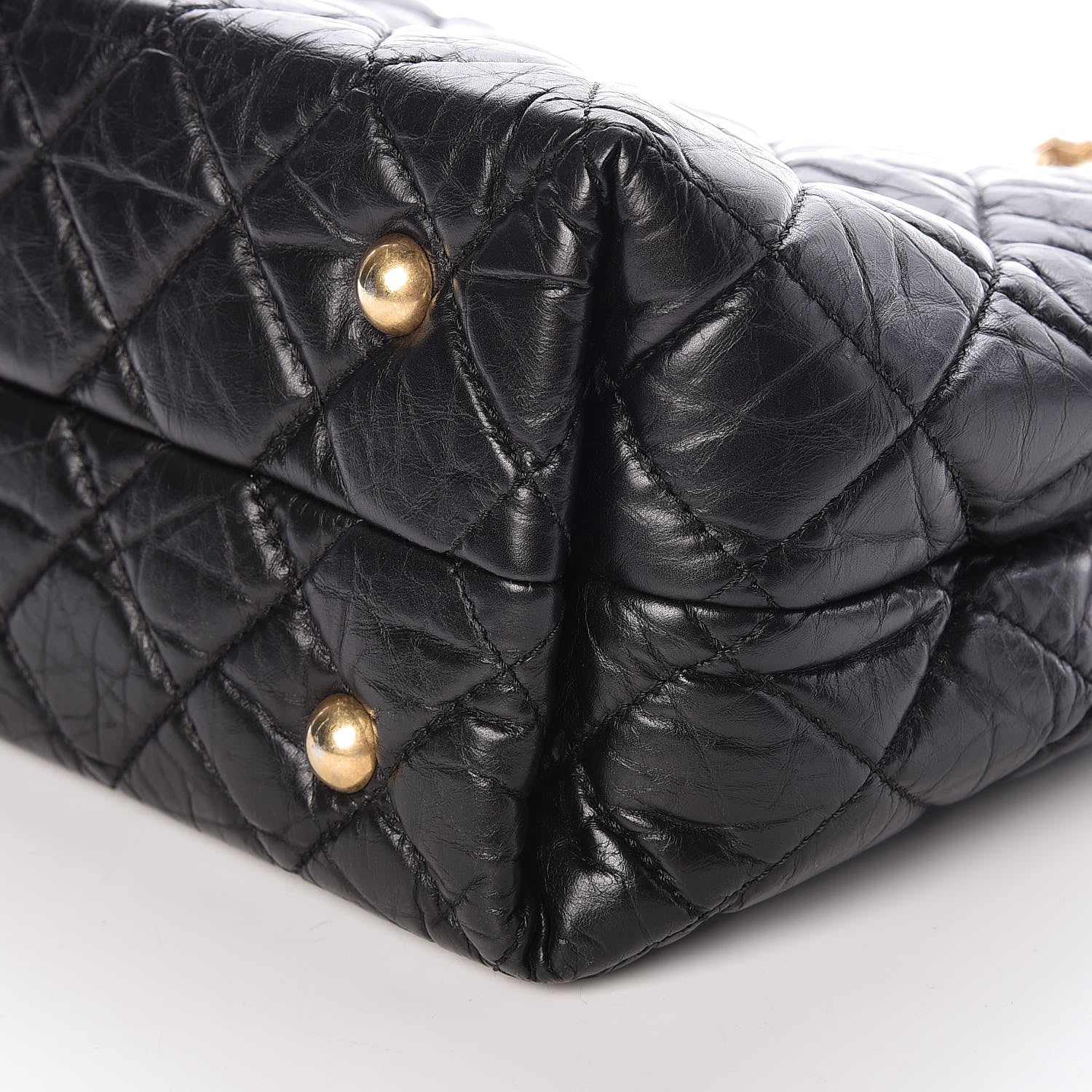 Chanel Aged Calfskin Reissue 2.55 Tote Black 9 of 9