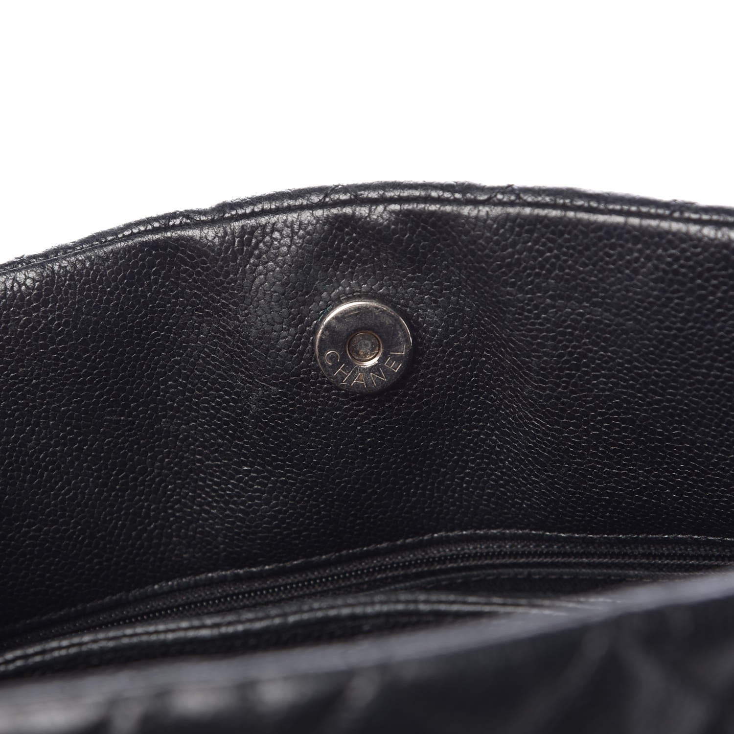 Chanel Caviar Quilted Large Just Mademoiselle Black 9 of 9