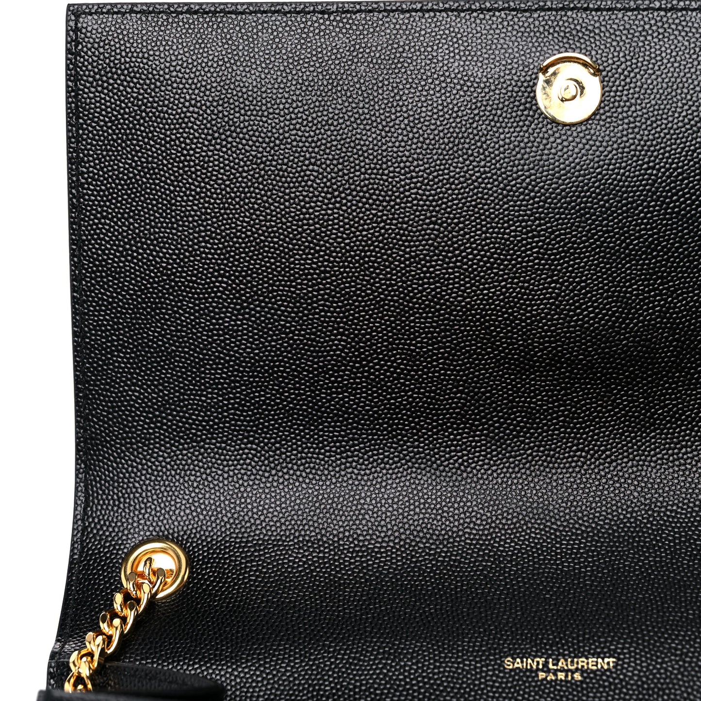 Grain De Poudre Medium Classic Monogram Kate Satchel Black