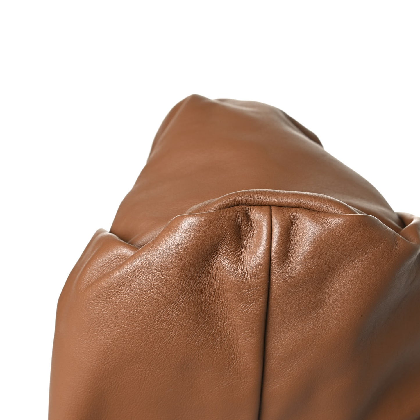 Smooth Butter Calfskin Small The Shoulder Pouch Cammello