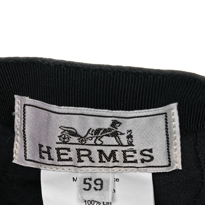 Hermes Cotton Cap 59 Grey 5 of 6
