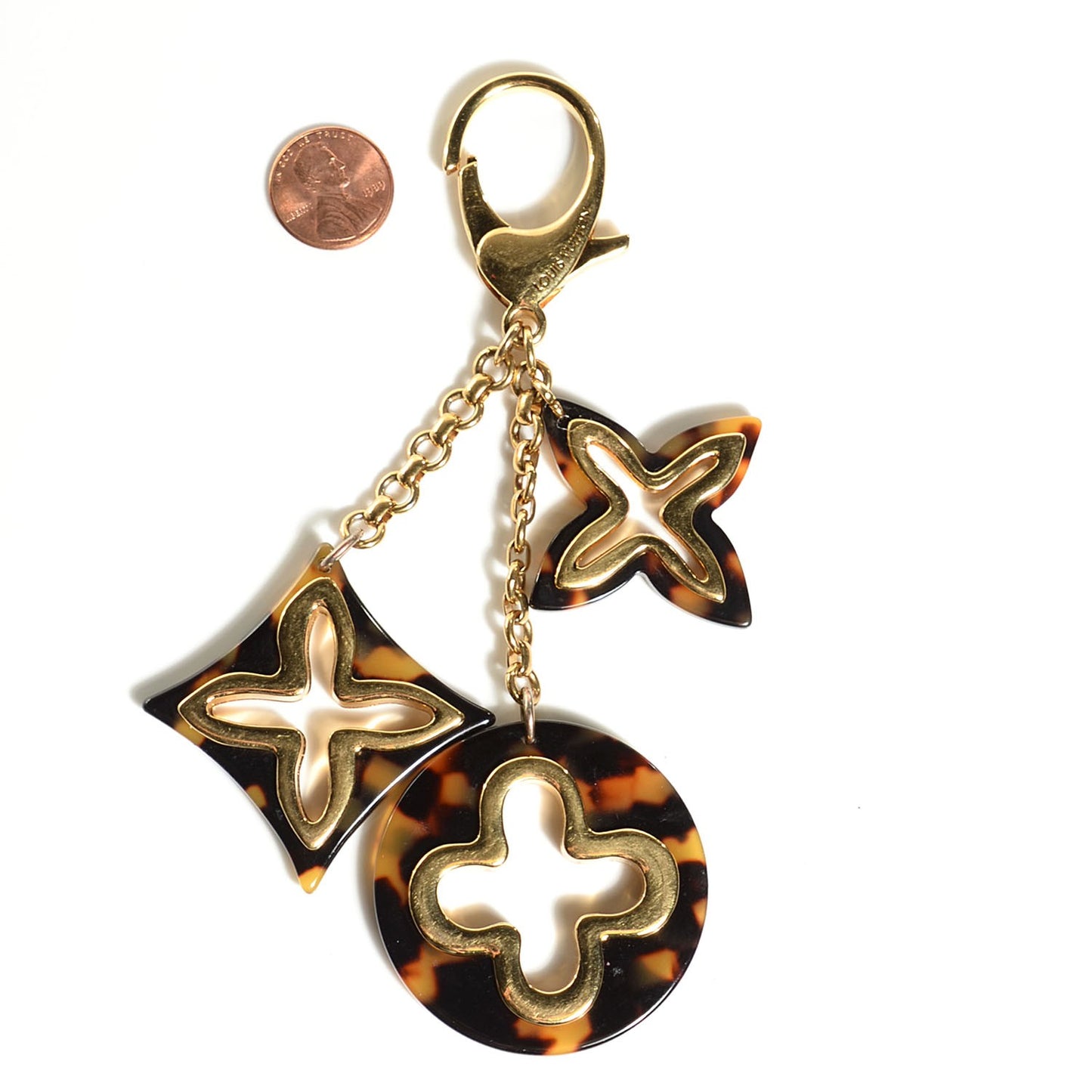 Insolence Bag Charm Ecaille