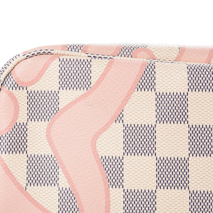 Louis Vuitton Damier Azur Tahitienne Neverfull MM 10 of 10