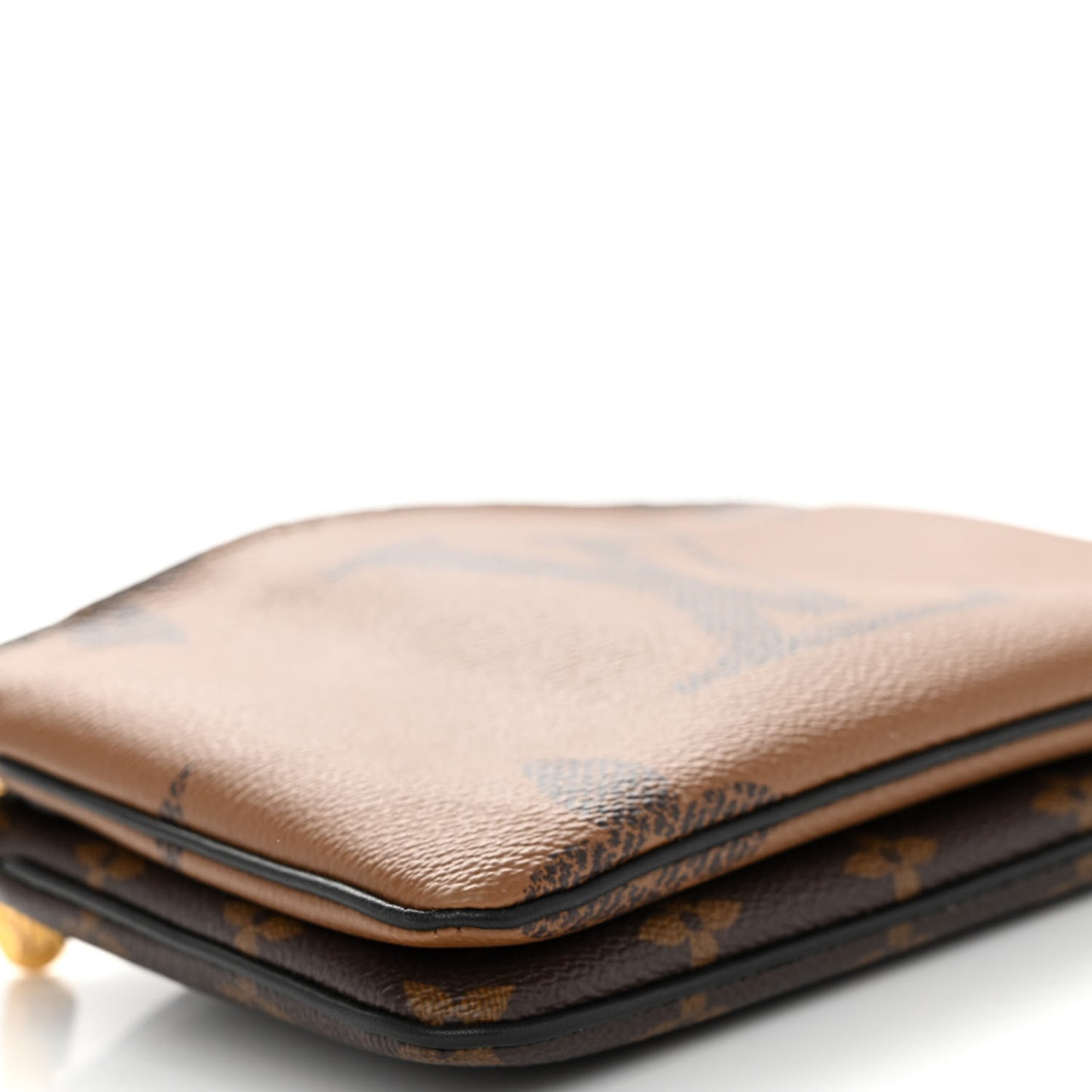 Reverse Monogram Giant Double Zip Pochette