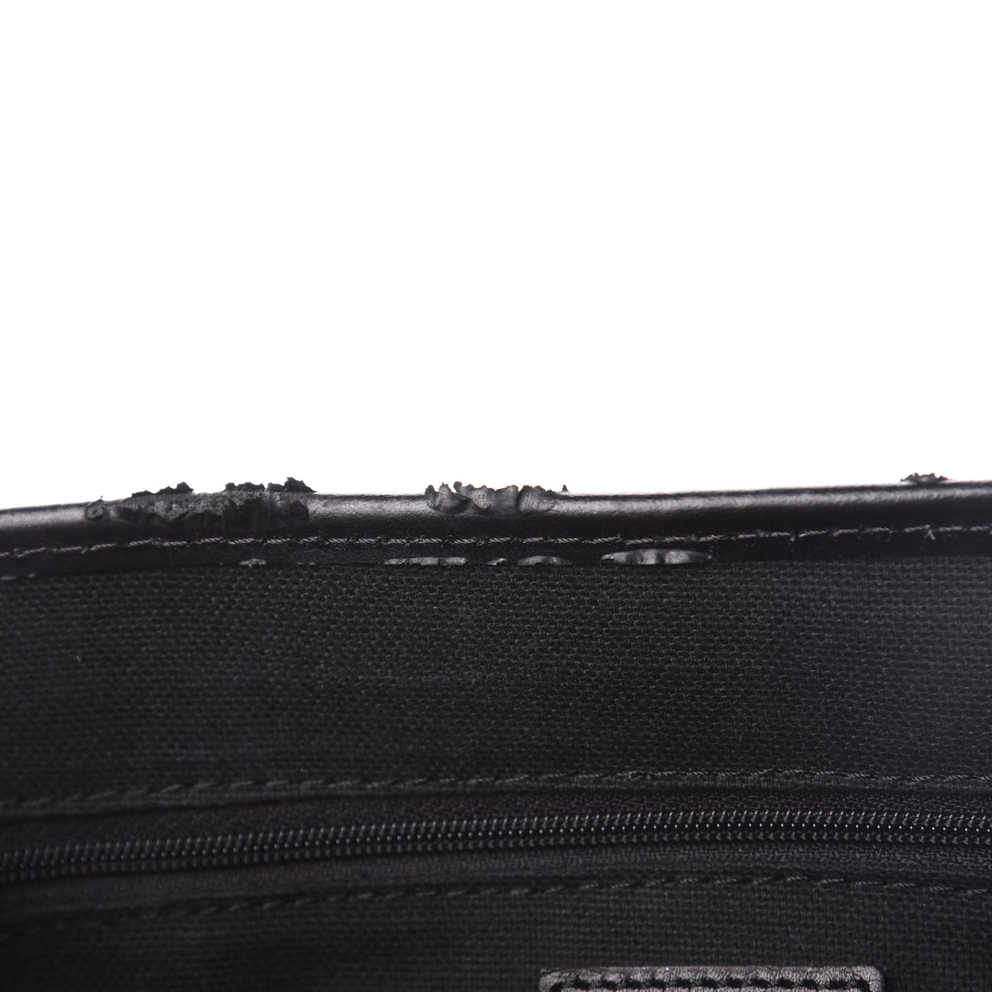 House Check Buckle Tote Black