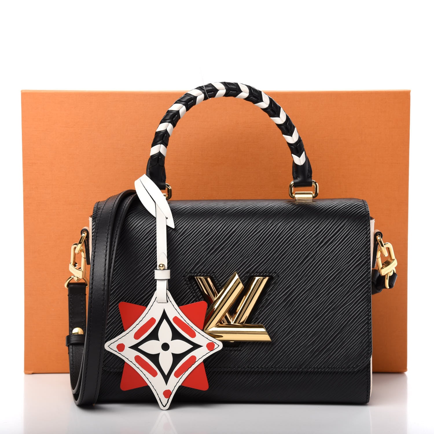 Louis Vuitton Epi Crafty Twist MM Black 11 of 11