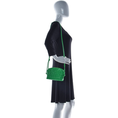 Bottega Veneta Nappa Intrecciato Mini Loop Camera Bag Parakeet 3 of 10