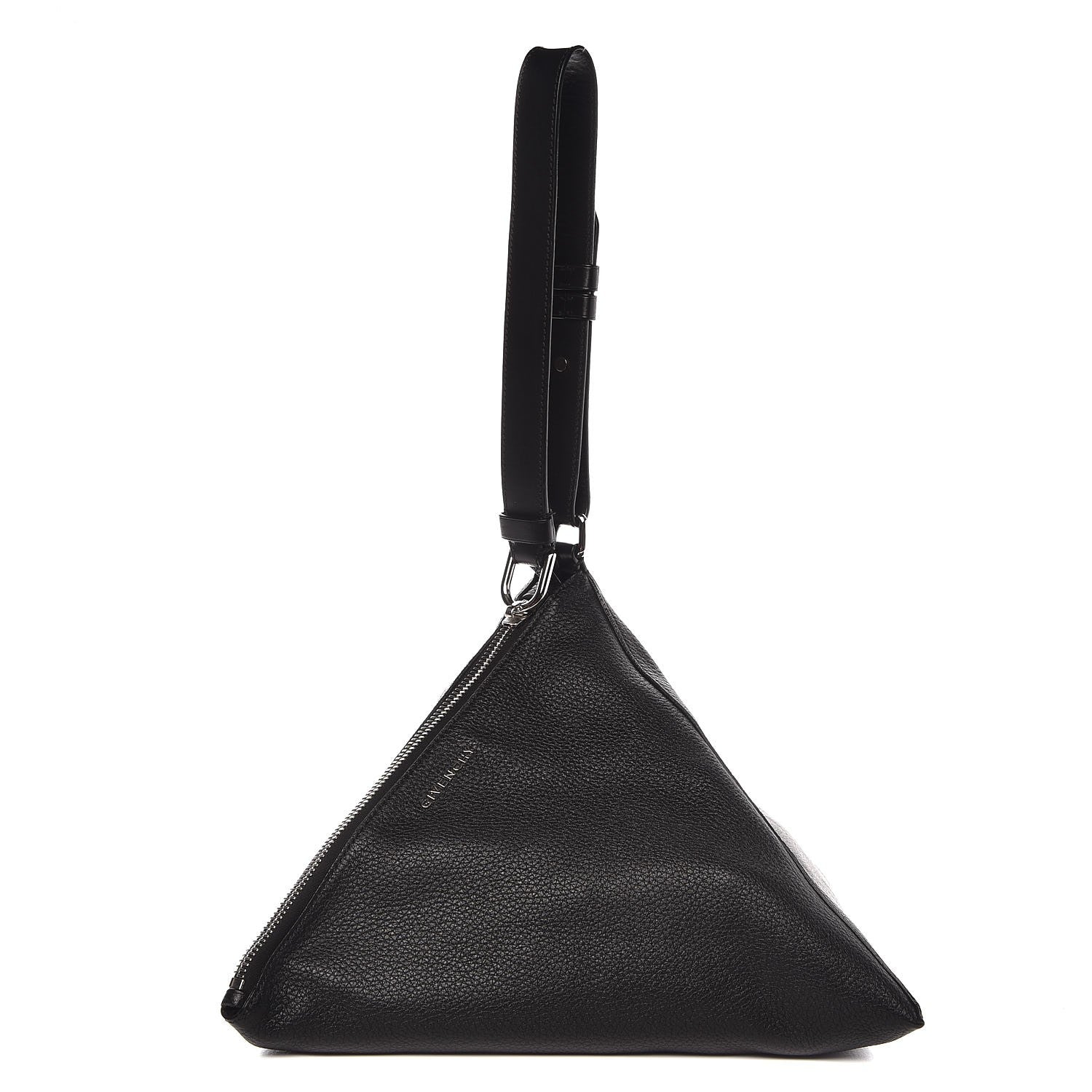 Givenchy Pebbled Calfskin Pyramid Tote Black 1 of 7