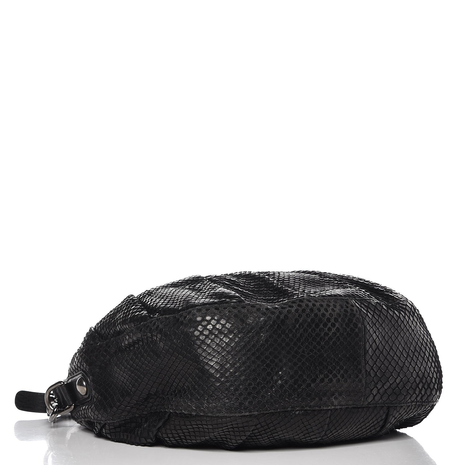Gucci Python Icon Bit Shoulder Bag Black 5 of 14