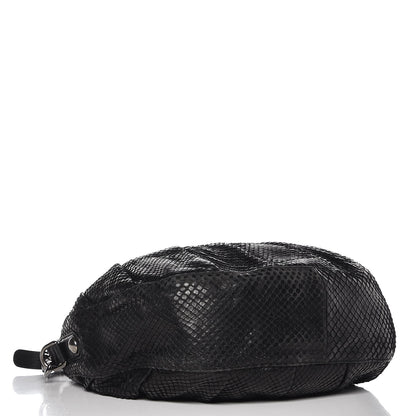Gucci Python Icon Bit Shoulder Bag Black 5 of 14