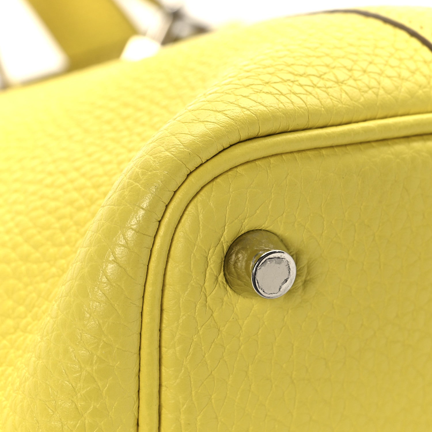 Hermes Taurillon Clemence Picotin Lock 18 PM Lime 9 of 12