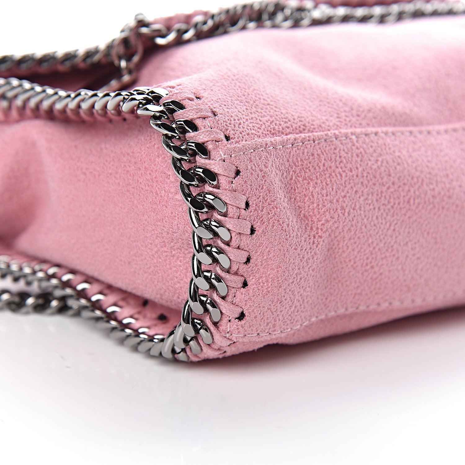 Stella McCartney Shaggy Deer Mini Falabella Shoulder Bag Pink 8 of 10