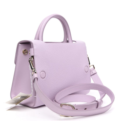 Christian Dior Grained Calfskin Mini Diorever Flap Lilac 3 of 9
