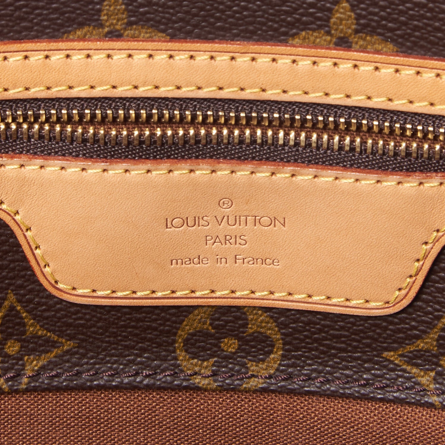 Louis Vuitton Monogram Sac Shopping Tote 7 of 8