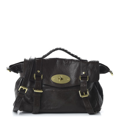 Mulberry Soft Buffalo Medium Alexa Chocolate 1 of 9