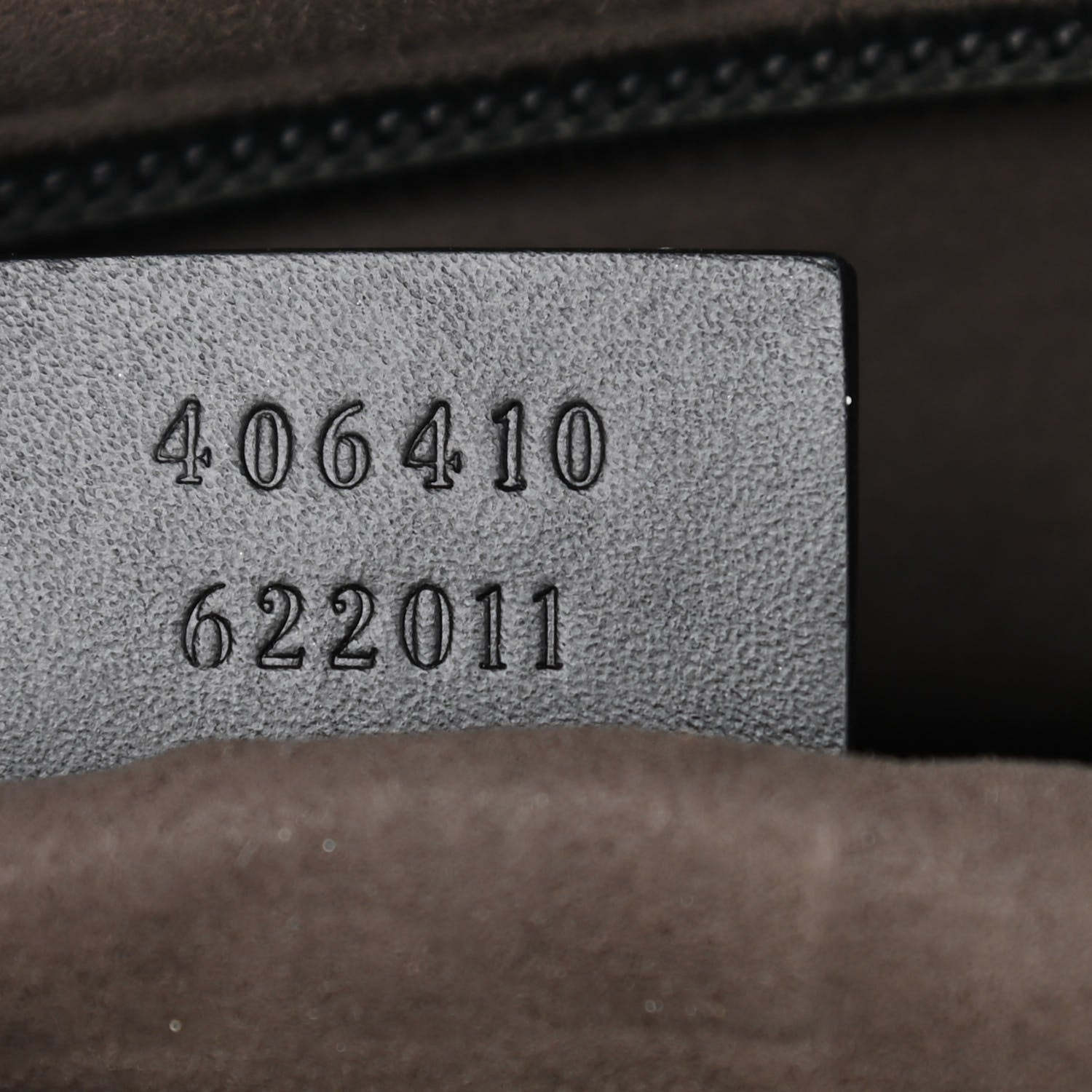 Gucci Guccissima Signature Small Messenger Bag Black 6 of 8