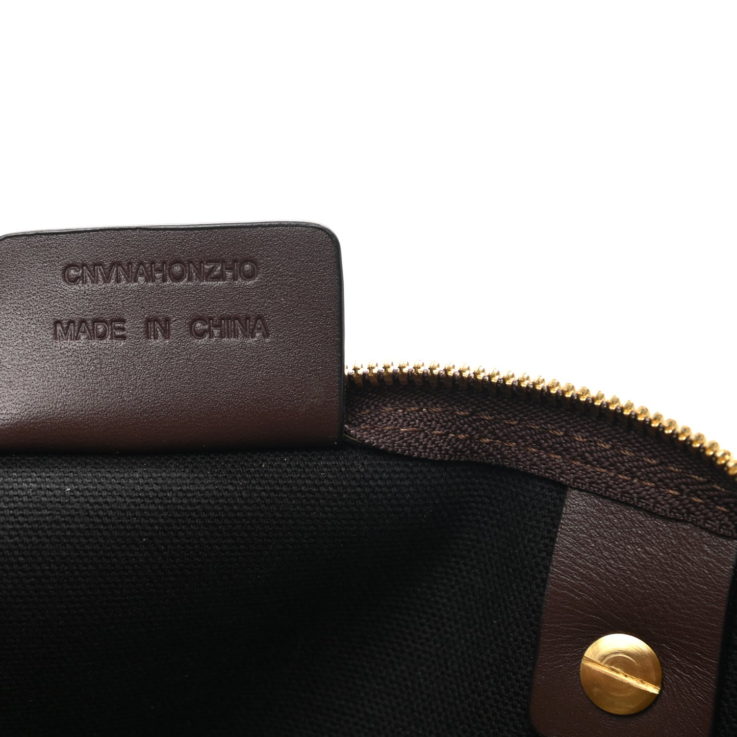 Haymarket Check Duffle Bag Dark Brown