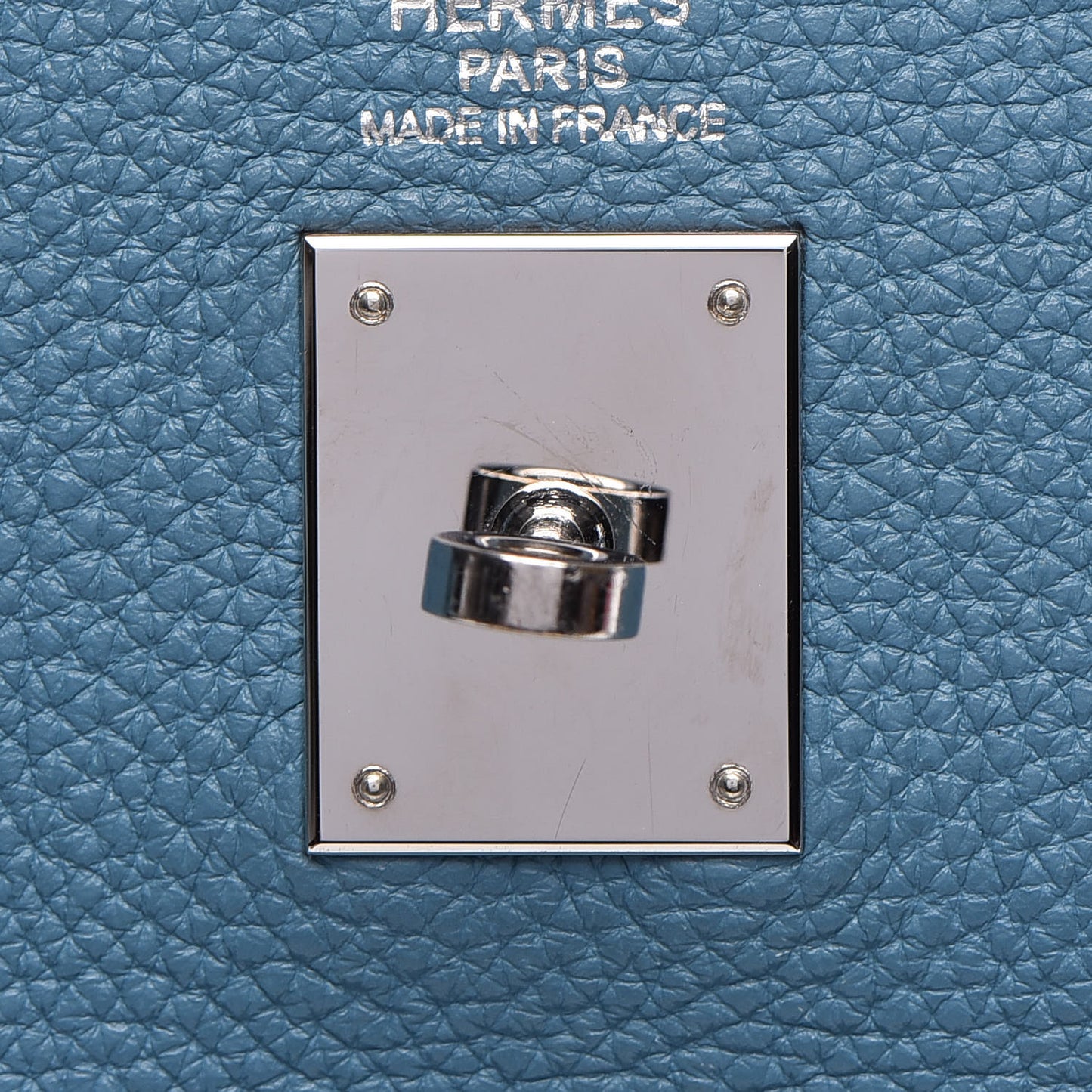Togo Kelly Retourne 35 Blue Jean
