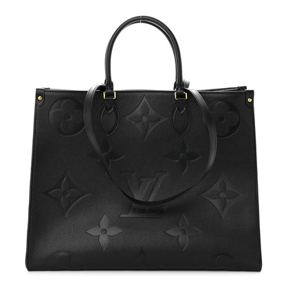 Louis Vuitton Empreinte Monogram Giant Onthego GM Black 1 of 10