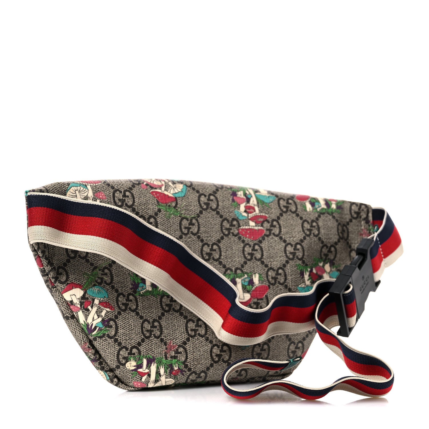 Gucci GG Supreme Childrens Mushroom Print Belt Bag 3 of 10