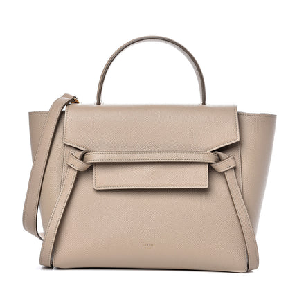 Celine Grained Calfskin Micro Belt Bag Light Taupe 1 of 9