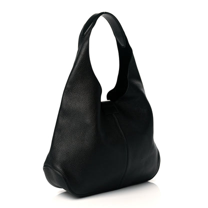 Salvatore Ferragamo Calfskin Margot Hobo Black 3 of 9