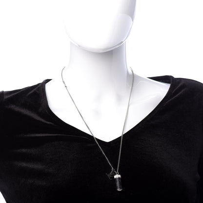 Louis Vuitton Monogram Eclipse Charms Necklace 2 of 7