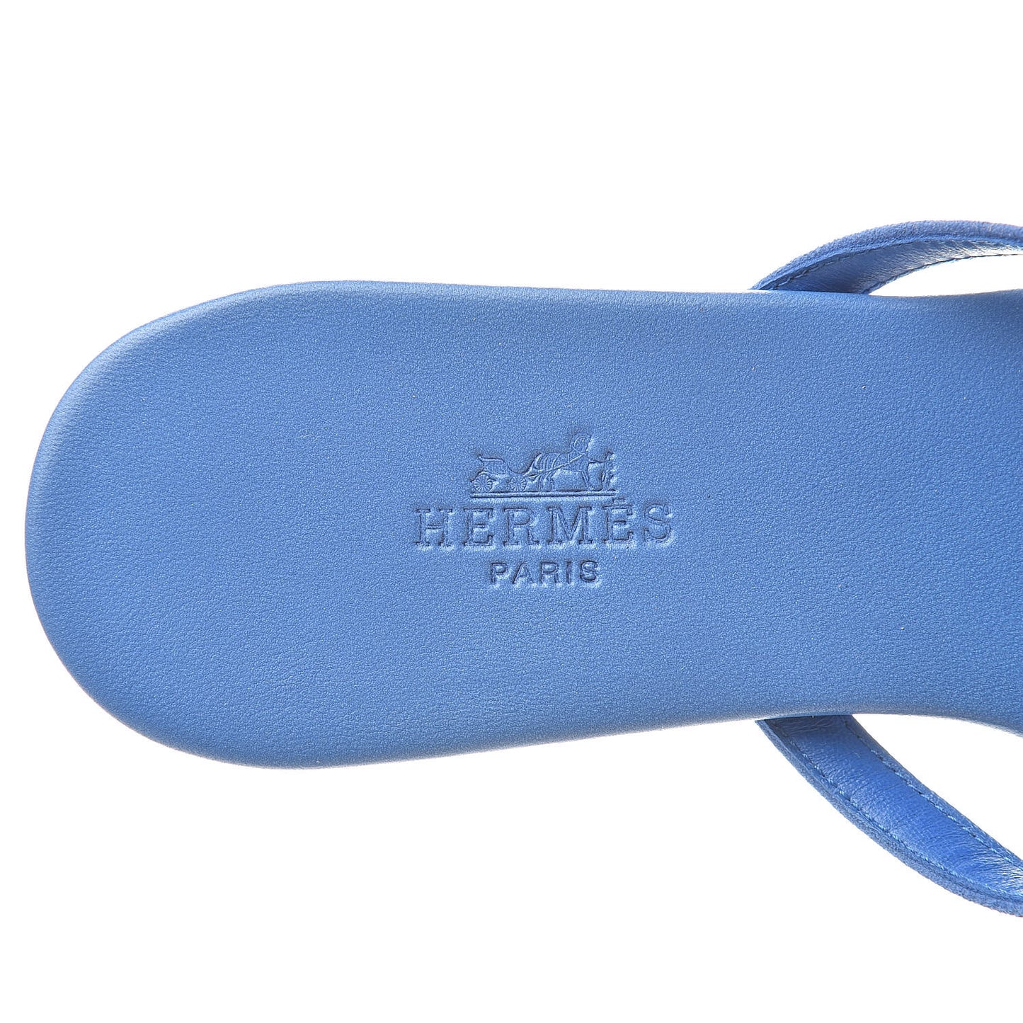 Suede Nappa Corfou Sandals 37 Bleu