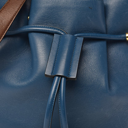 Chloe Calfskin Small Emma Bucket Blue 16 of 16