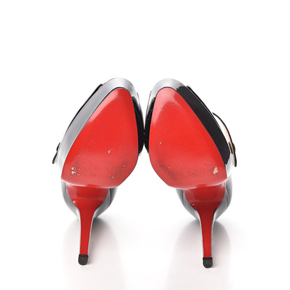 Christian Louboutin Patent Bana 140 Pumps 35 Black 5 of 9