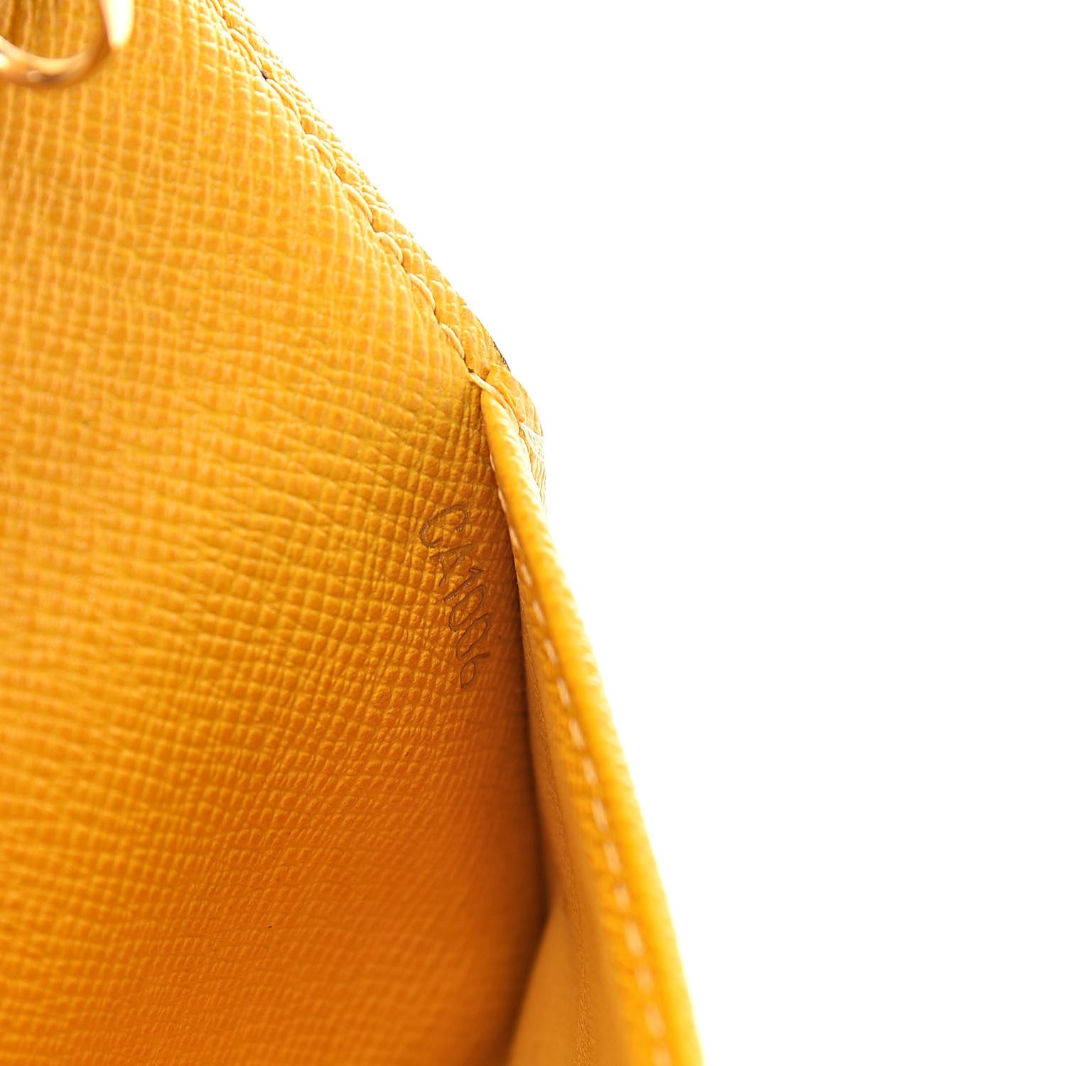 Louis Vuitton Monogram Groom Small Ring Agenda Cover Yellow 7 of 8