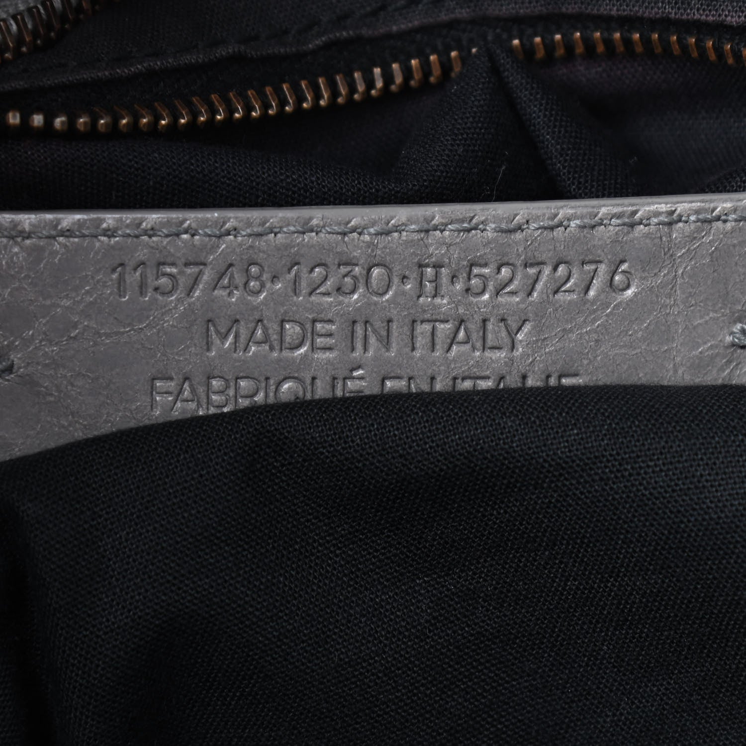 Balenciaga Agneau Classic Hardware City Gris Pyrite 9 of 11