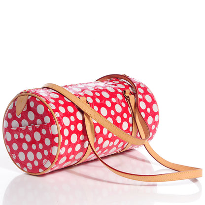 Louis Vuitton Vernis Kusama Infinity Dots Papillon 30 Red 4 of 8