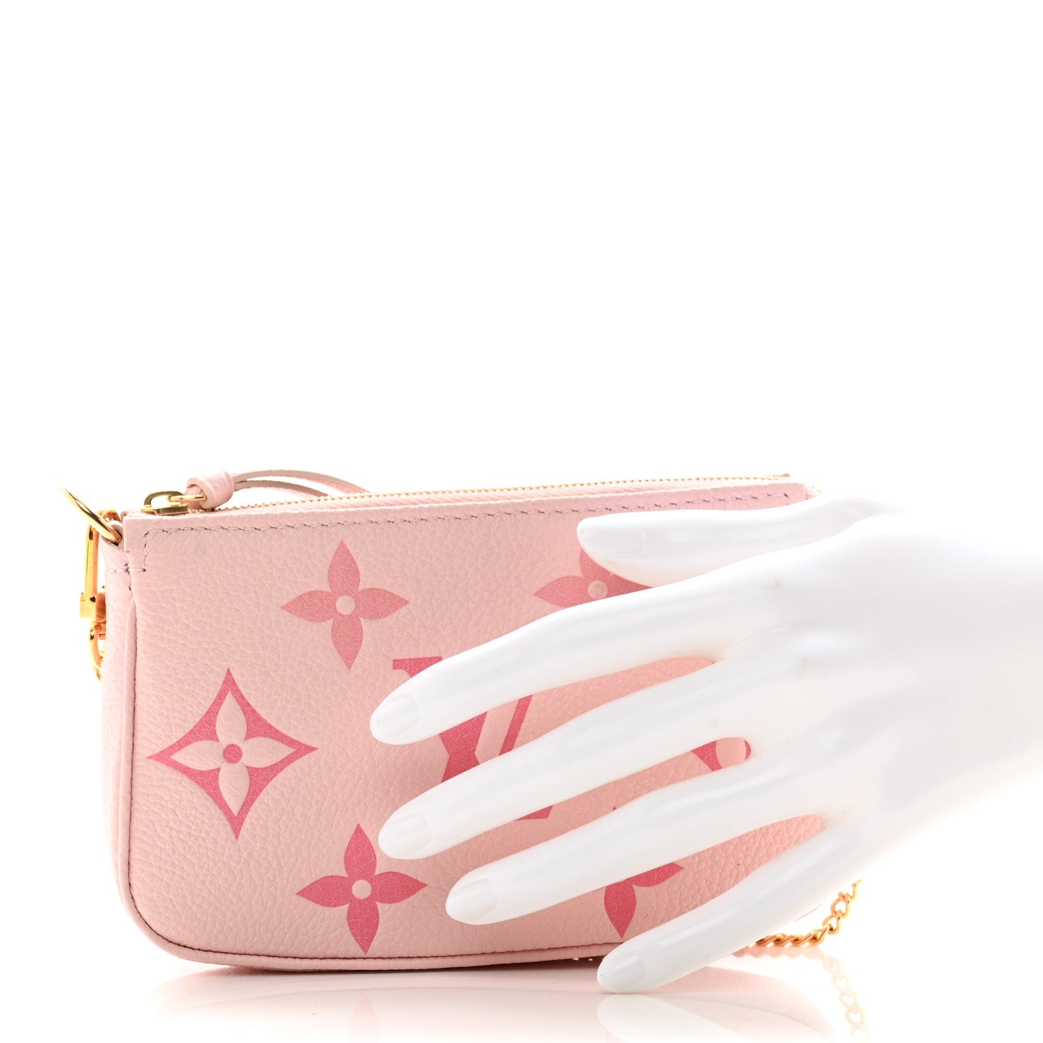 Louis Vuitton Empreinte Monogram Giant By The Pool Mini Pochette Accessories Bouton De Rose 2 of 6