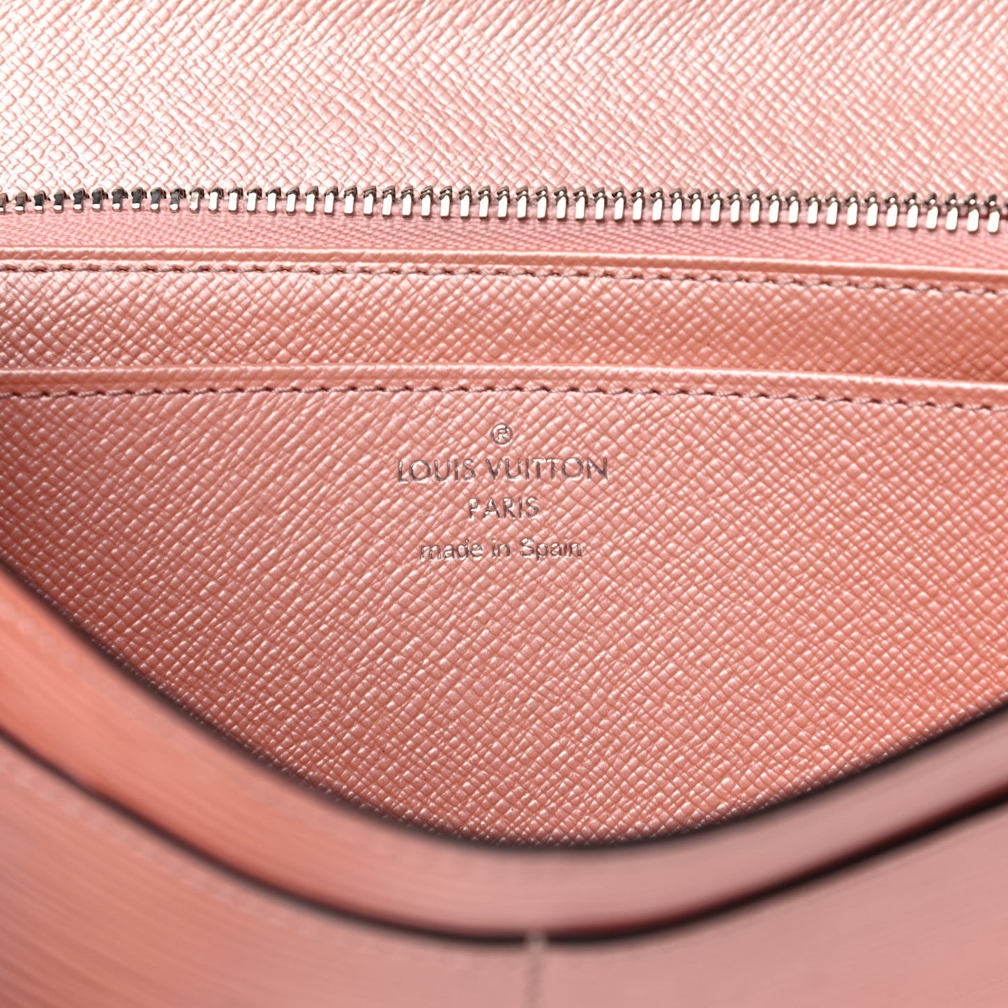 Epi Louise Wallet Rose Nacre
